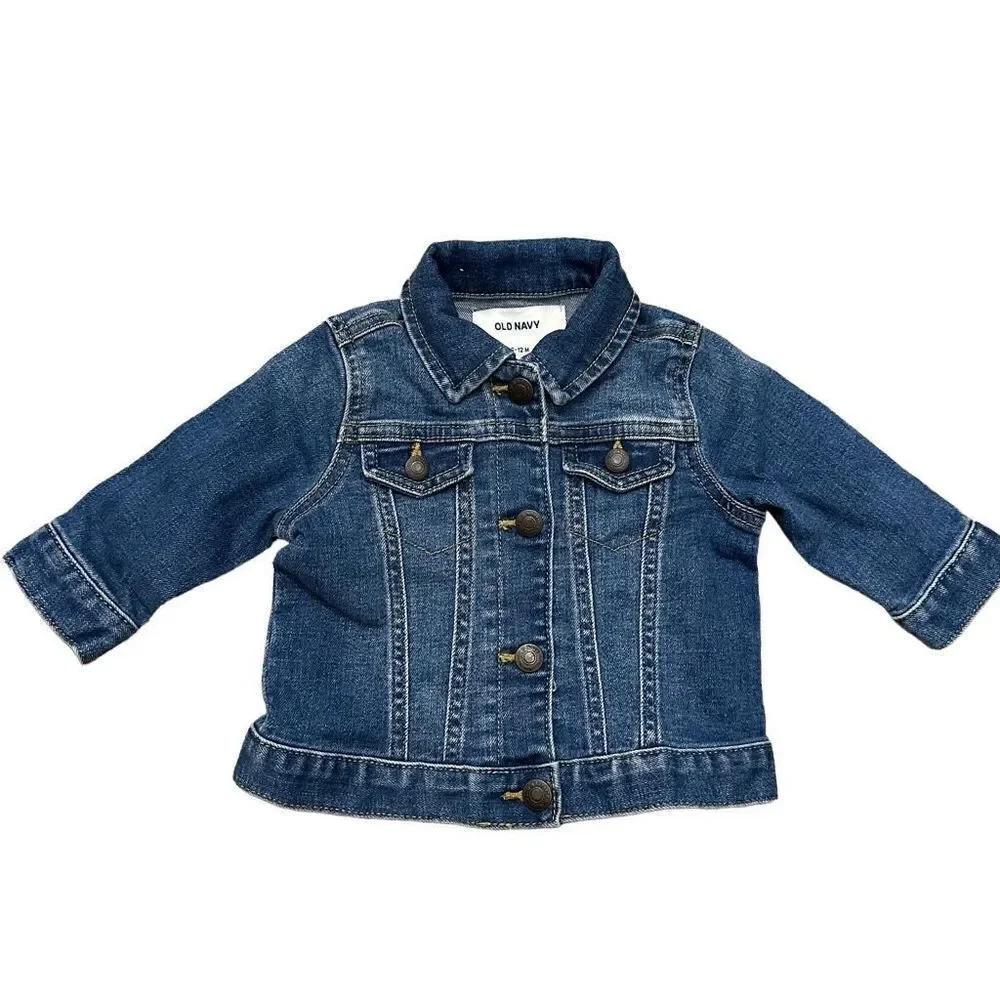 Old Navy jean jacket 6-12 months